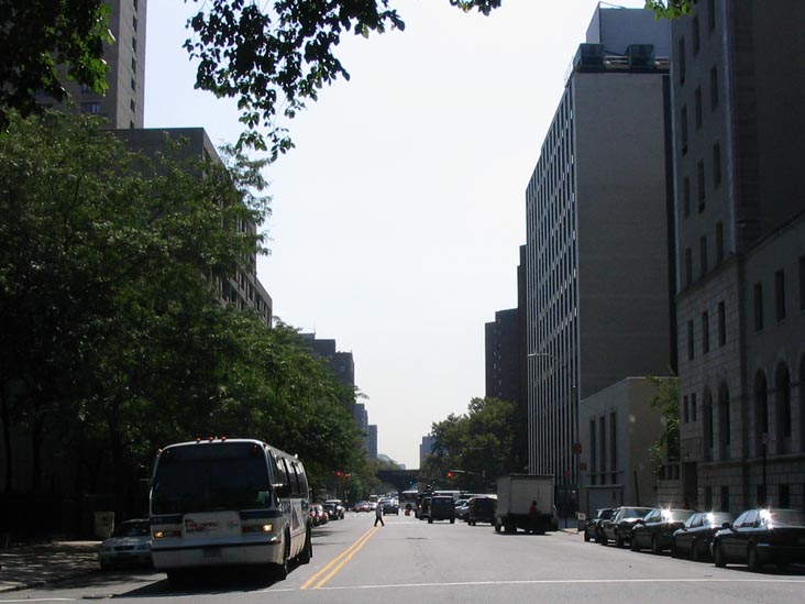 Looking East Down 106th Street from Fifth Avenue, Upper Manhattan