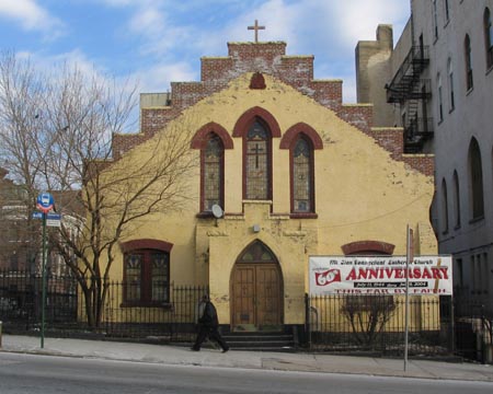Mount Zion Evangelical Lutheran Church, 421 West 145th Street, Hamilton Heights, Manhattan