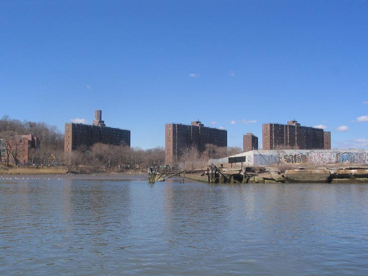Dyckman Houses From The Harlem River, New York