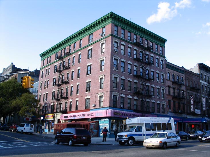 Amsterdam Avenue and 168th Street, NW Corner, Washington Heights, Manhattan