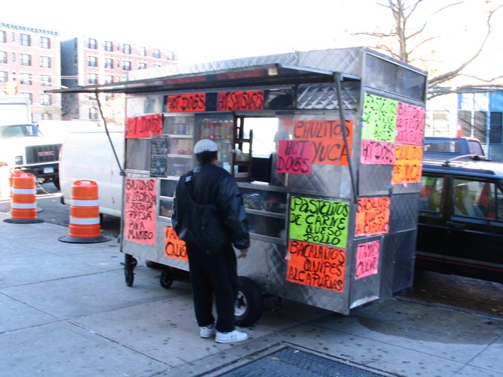 Food Stand, 168th Street near St. Nicholas Avenue, Washington Heights, Manhattan