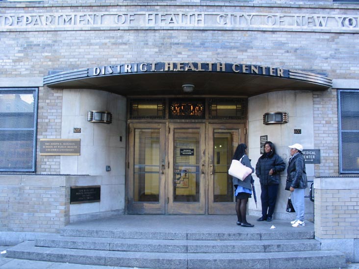 New York City Department of Public Health, 600 West 168th Street, Washington Heights, Manhattan