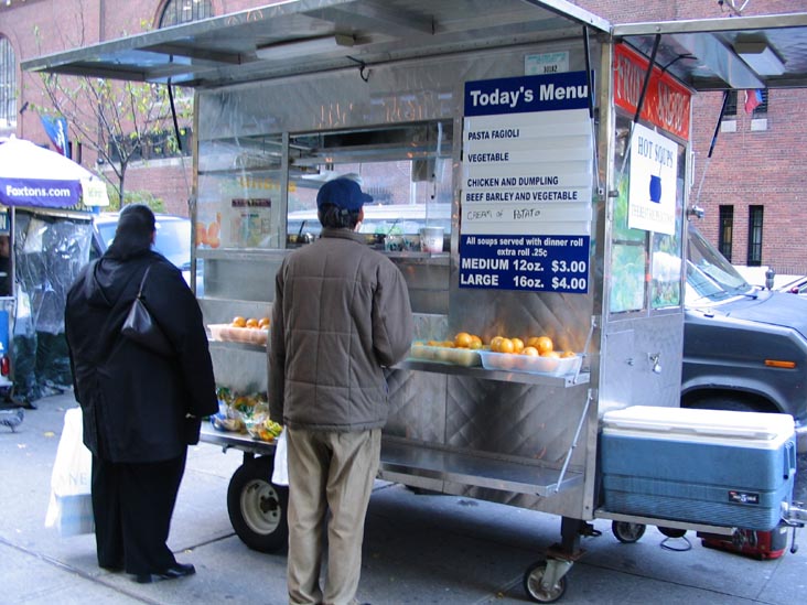 Food Cart, West 168th Street, Washington Heights, Manhattan