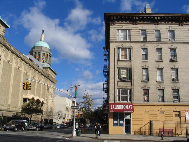 Wadsworth Avenue and 175th Street Looking North, Washington Heights, Manhattan