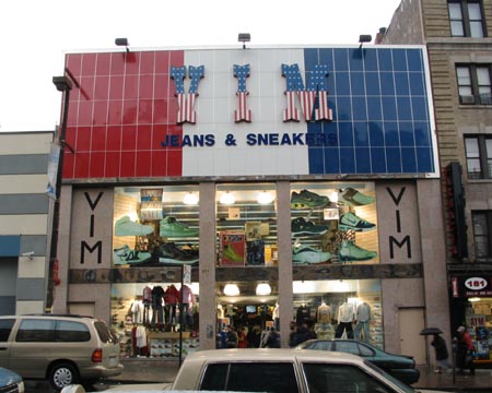 VIM Jeans and Sneakers, West 181st Street, Washington Heights, Manhattan