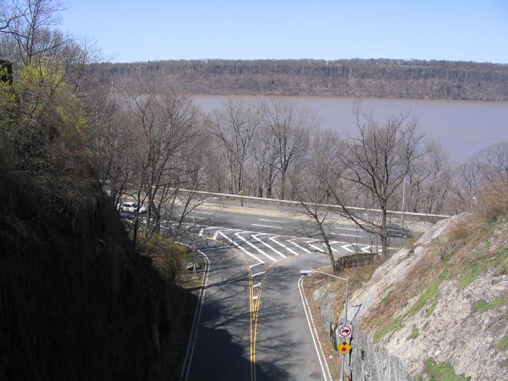 New Jersey Palisades from Fort Tryon Park, Washington Heights, Manhattan