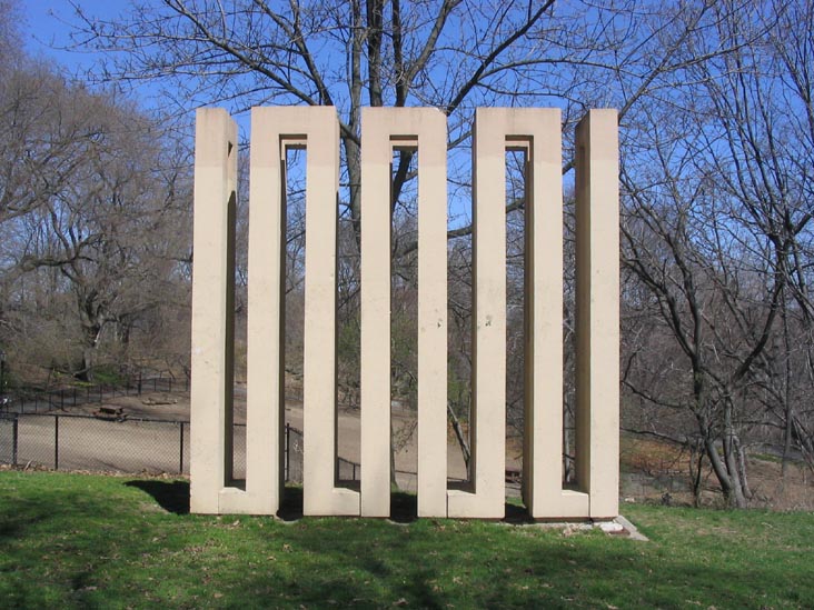 Eduardo Ramirez' Columnade, Fort Tryon Park, Washington Heights, Manhattan