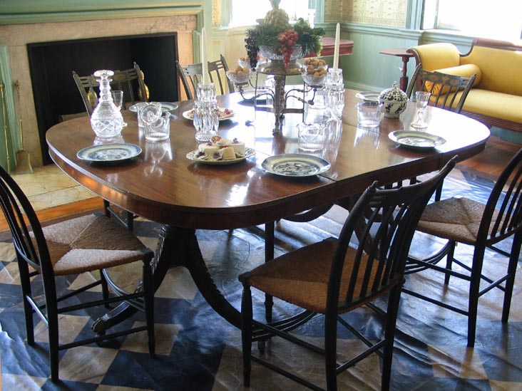 Dining Room, Morris-Jumel Mansion, Roger Morris Park, Washington Heights, Upper Manhattan