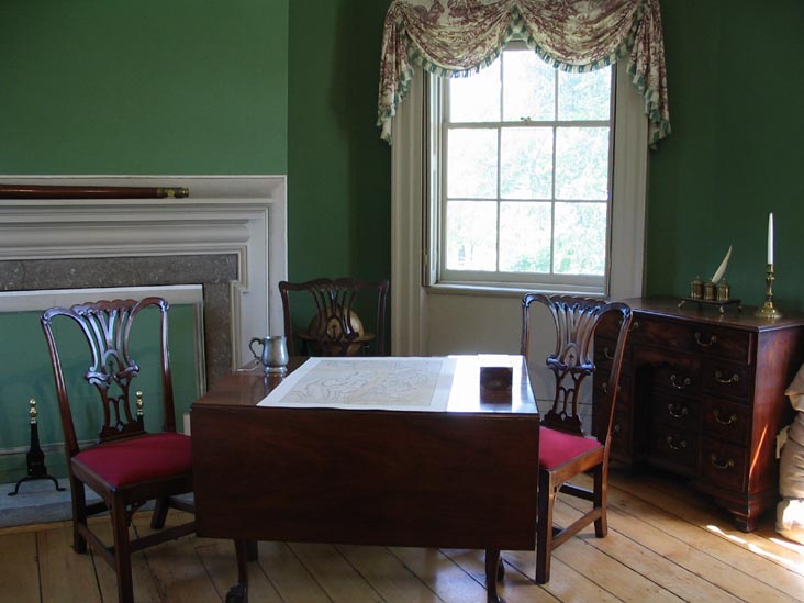 Washington's Bedchamber and Study, Morris-Jumel Mansion, Roger Morris Park, Washington Heights, Upper Manhattan