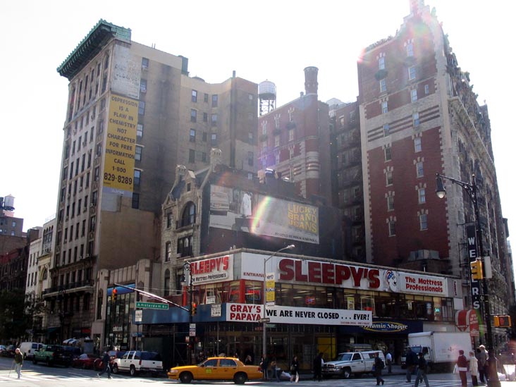 Broadway and 72nd Street, SE Corner, Upper West Side, Manhattan