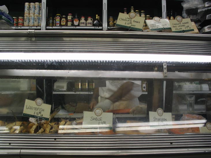 Meat Counter, Barney Greengrass, 541 Amsterdam Avenue, Upper West Side, Manhattan