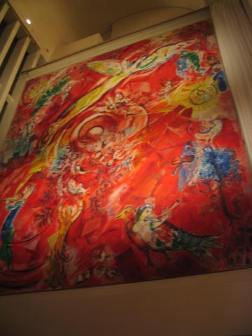 Chagall Mural, Metropolitan Opera House, Lincoln Center for the Performing Arts, Upper West Side, Manhattan, May 1, 2004