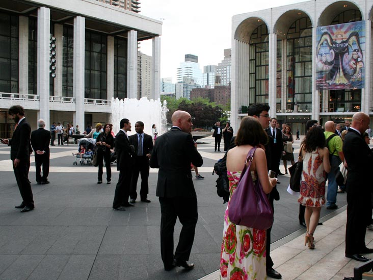 Plaza, Lincoln Center for the Performing Arts, Upper West Side, Manhattan, May 3, 2010