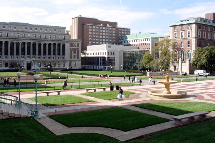 Low Plaza, Columbia University, Morningside Heights, Manhattan