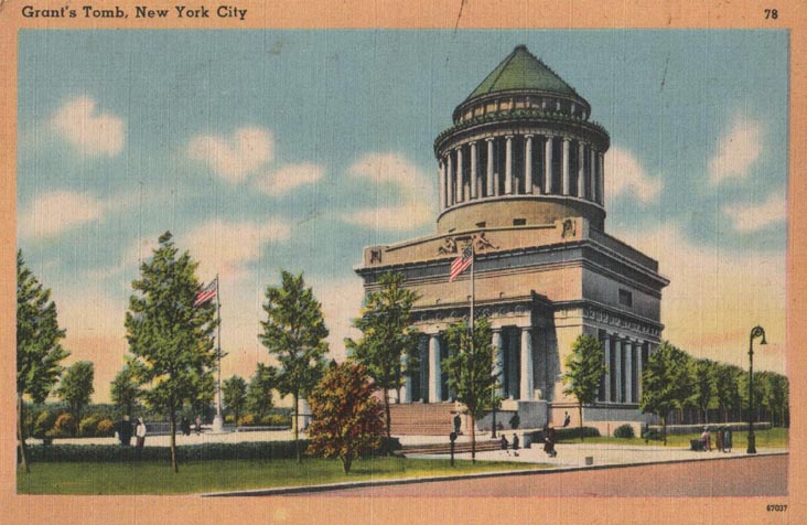 Postcard, Grant's Tomb, New York City