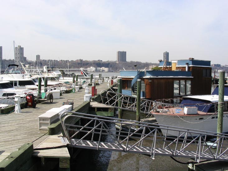 Houseboats, 79th Street Boat Basin, Riverside Park, Upper West Side, Manhattan