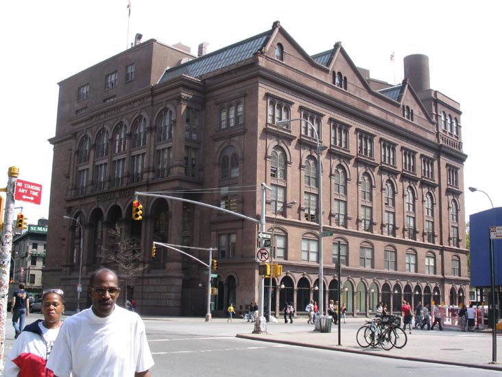 Cooper Union, Astor Place, Manhattan, May 1, 2004