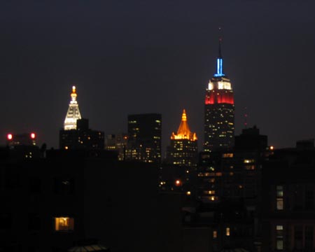 Madison Square and the Empire State Building From 286 East 10th Streeet, East Village, Manhattan