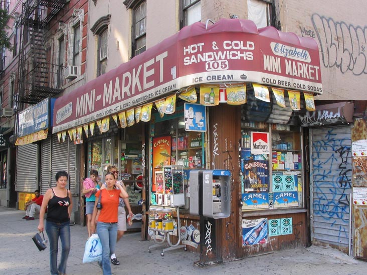 Elizabeth Mini-Market, 105 Avenue C, East Village, Manhattan