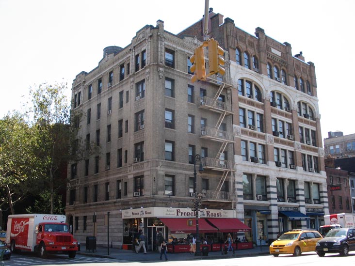 Sixth Avenue and 11th Street, SE Corner, Greenwich Village