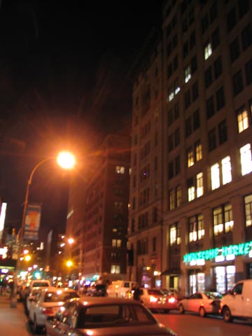 East Side of University Place Looking North, Greenwich Village, Manhattan, March 12, 2004