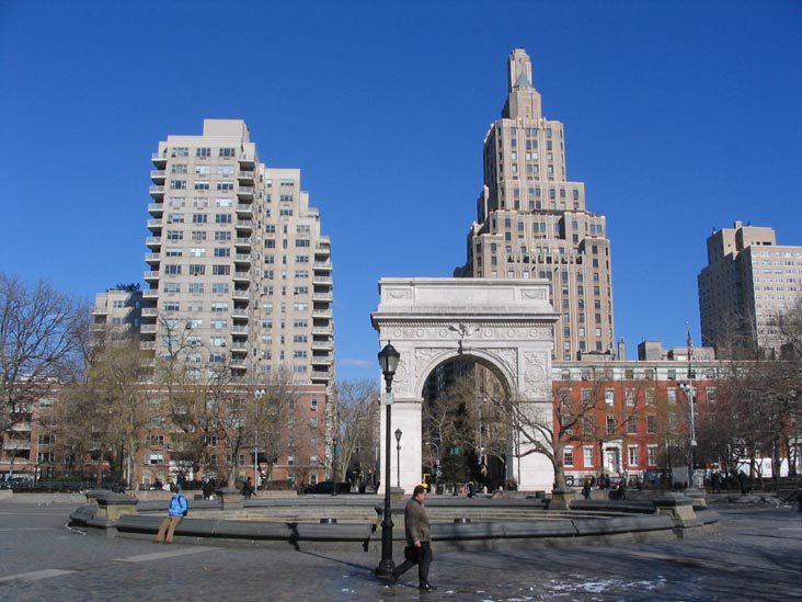 Washington Square Arch, Washington Square Park, Greenwich Village, Manhattan