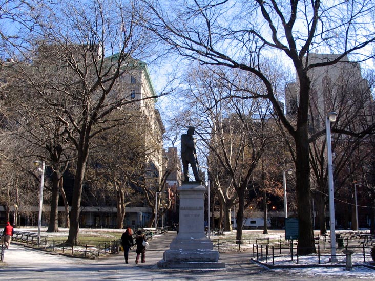 Giuseppe Garibaldi Statue, Washington Square Park, Greenwich Village, Manhattan