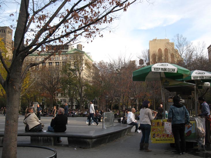 Washington Square Park, Greenwich Village, Manhattan, November 26, 2011