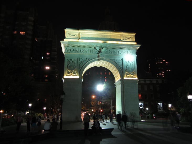 Washington Arch, Washington Square Park, Greenwich Village, Manhattan, September 14, 2012