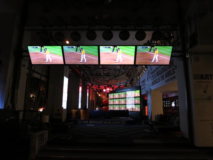 MLB Fan Cave, 692 Broadway, Manhattan, October 5, 2013