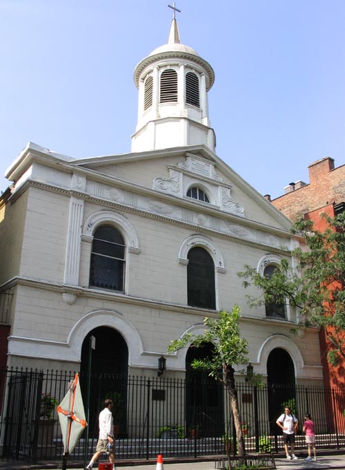 St. John's Evangelical Lutheran Church, 81 Christopher Street, West Village, Manhattan