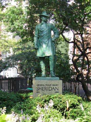 Sheridan Statue, Christopher Park, Greenwich Village