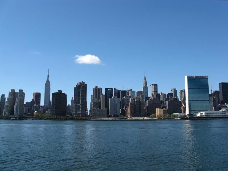 Midtown Skyline From Water Taxi, Manhattan