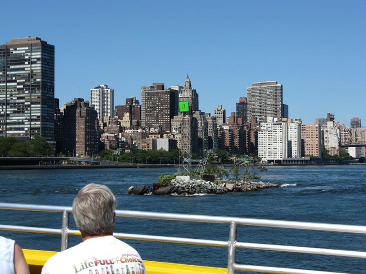 U Thant Island From Water Taxi, East River
