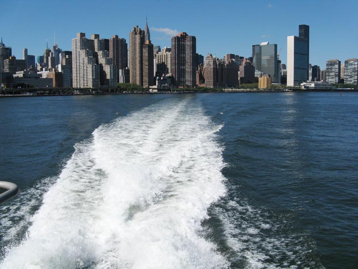 Midtown Manhattan From Water Taxi, East River, Manhattan
