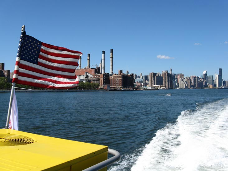Midtown Manhattan From Water Taxi, East River, Manhattan