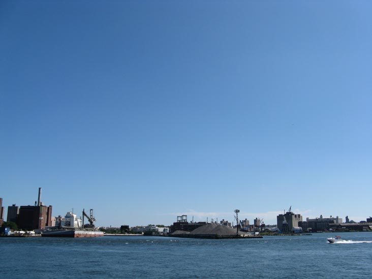 Brooklyn Navy Yard and Brooklyn Waterfront From Water Taxi, East River
