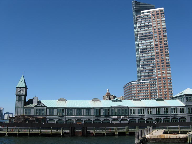 Pier A, Battery Park, Lower Manhattan From Water Taxi, New York
