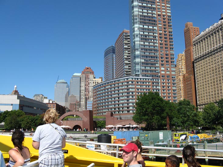 Battery Park City, Lower Manhattan From Water Taxi, New York