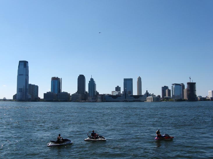 Jet Skis, Jersey City, Hudson River From Water Taxi, New York