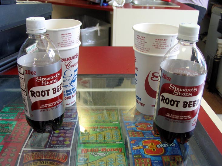 Root Beer Floats, Stewart's, Route 73 and 9N, Keene, New York