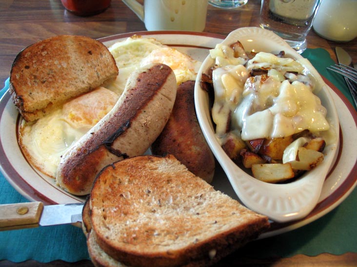 Swiss Breakfast, Howard Johnson's, 2099 Saranac Avenue, Lake Placid, New York