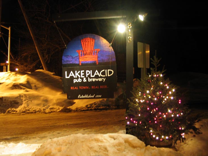 Lake Placid Pub and Brewery, 14 Mirror Lake Drive, Lake Placid, New York