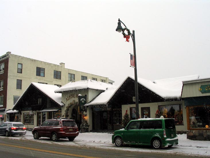 Alpine Mall, Main Street, Lake Placid, New York