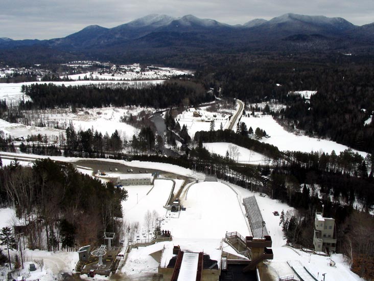 View From 120 Meter Tower, Olympic Jumping Complex, Lake Placid, New York