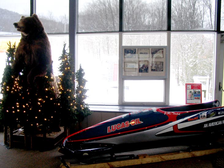 Visitor Center, Bobsled-Luge-Skeleton Combined Track, Olympic Sports Complex, Lake Placid, New York