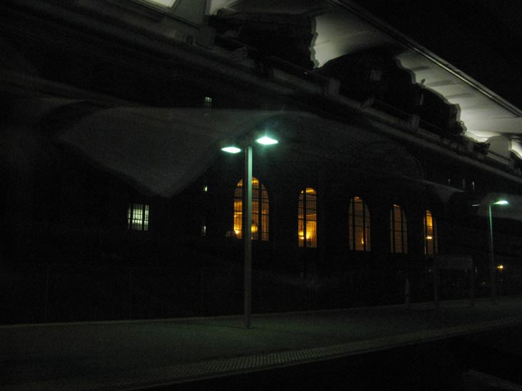 New Haven Station From Amtrak Northeast Regional Train No. 178, October 17, 2008