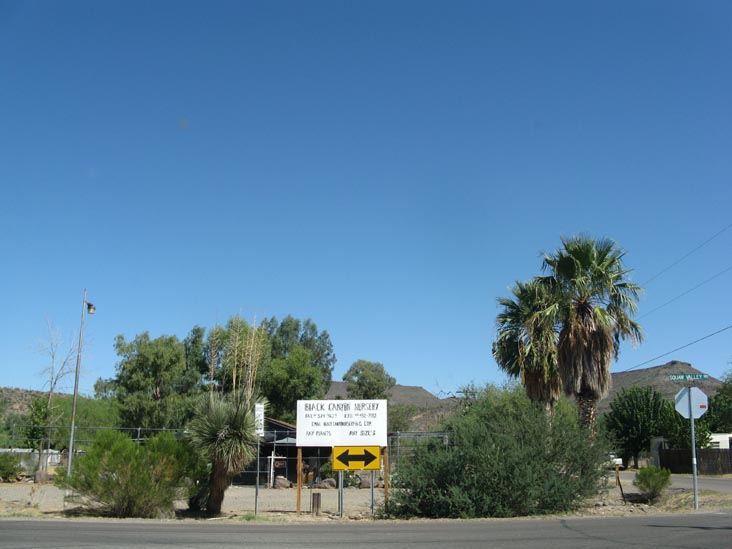 Mud Springs Road at Squaw Valley Road, Black Canyon City, Arizona
