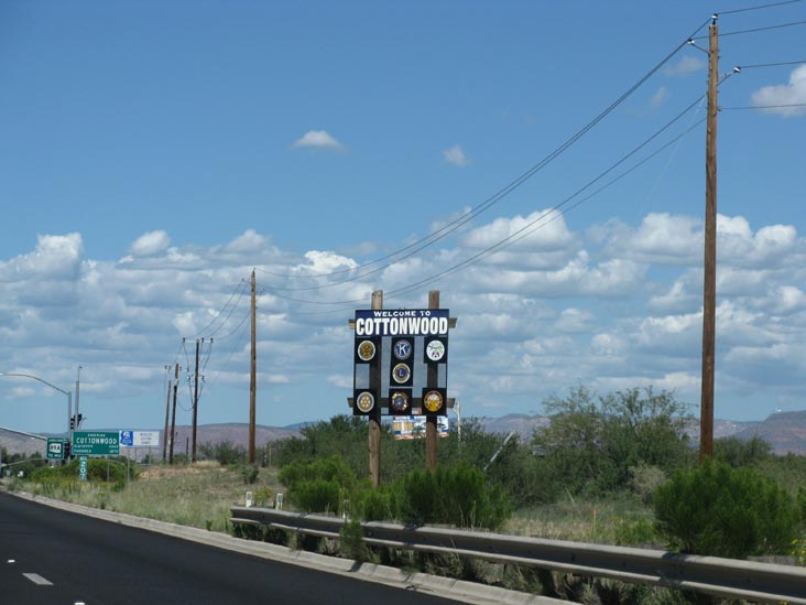 Arizona State Route 260, Cottonwood, Arizona