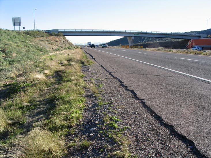 Pioneer Road Overpass, Interstate 17 North of Phoenix, Arizona